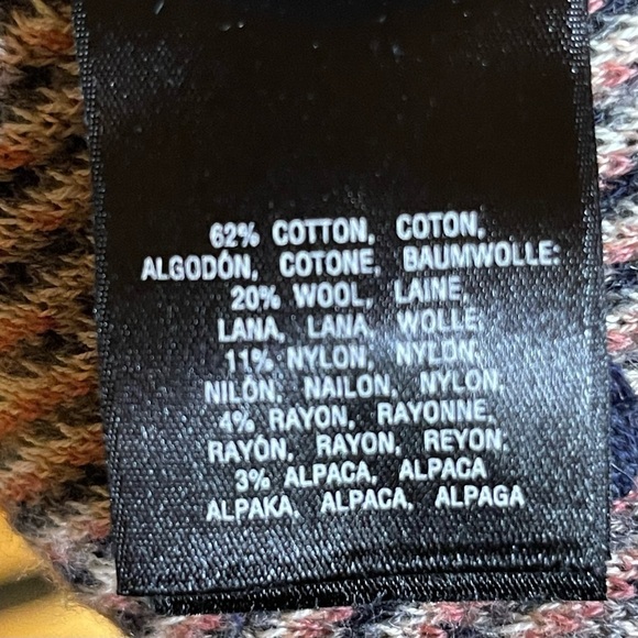 Anthropologie Moth Navy Imperial Garden Tunic Sweater Dress XS Wool Alpaca - Picture 5 of 16